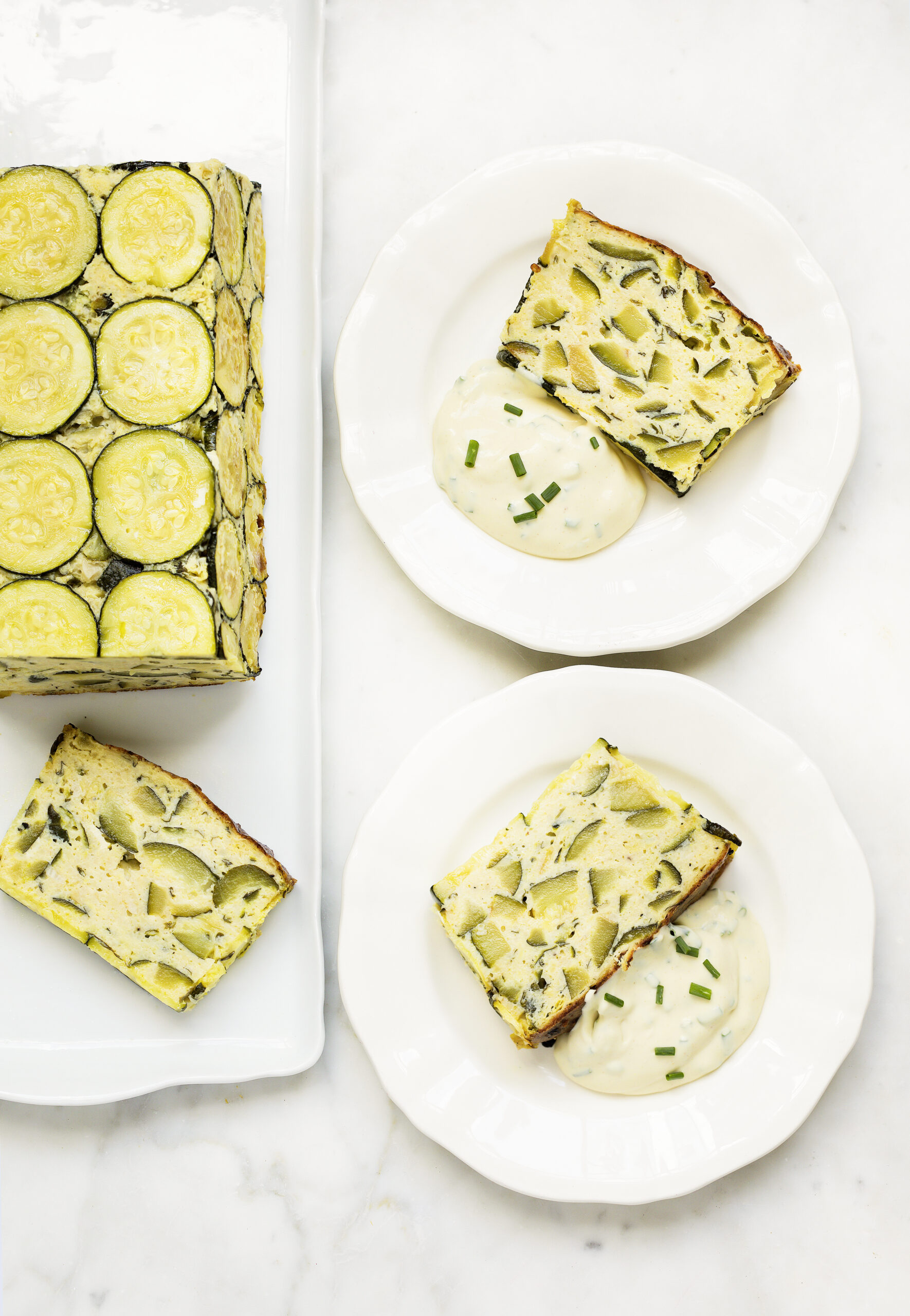 Lire la suite à propos de l’article Terrine de courgettes au basilic et au parmesan