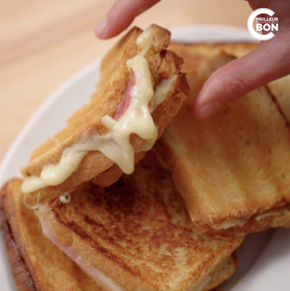 Lire la suite à propos de l’article Croque-monsieur et pain de mie maison