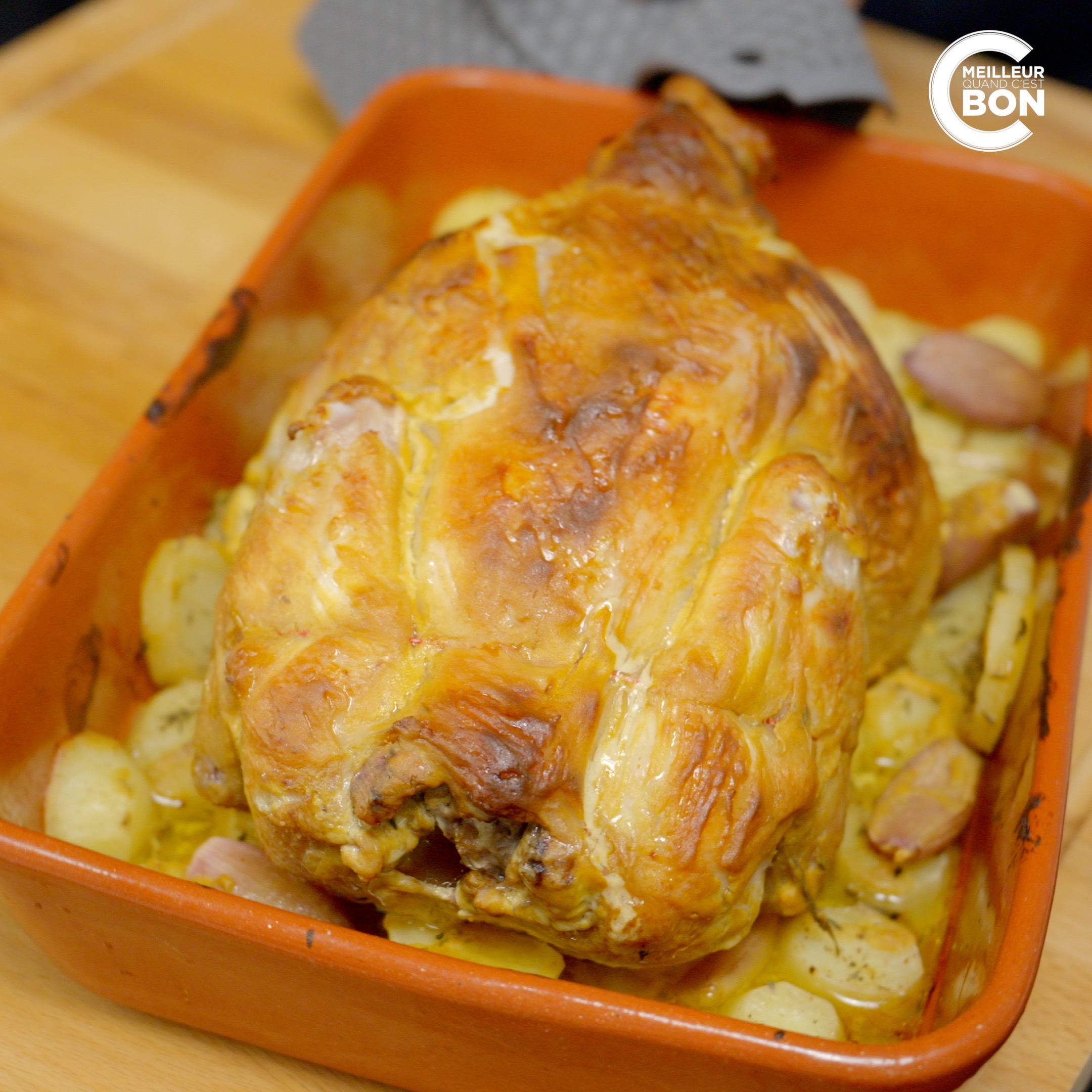 Lire la suite à propos de l’article Poulet rôti à la moutarde