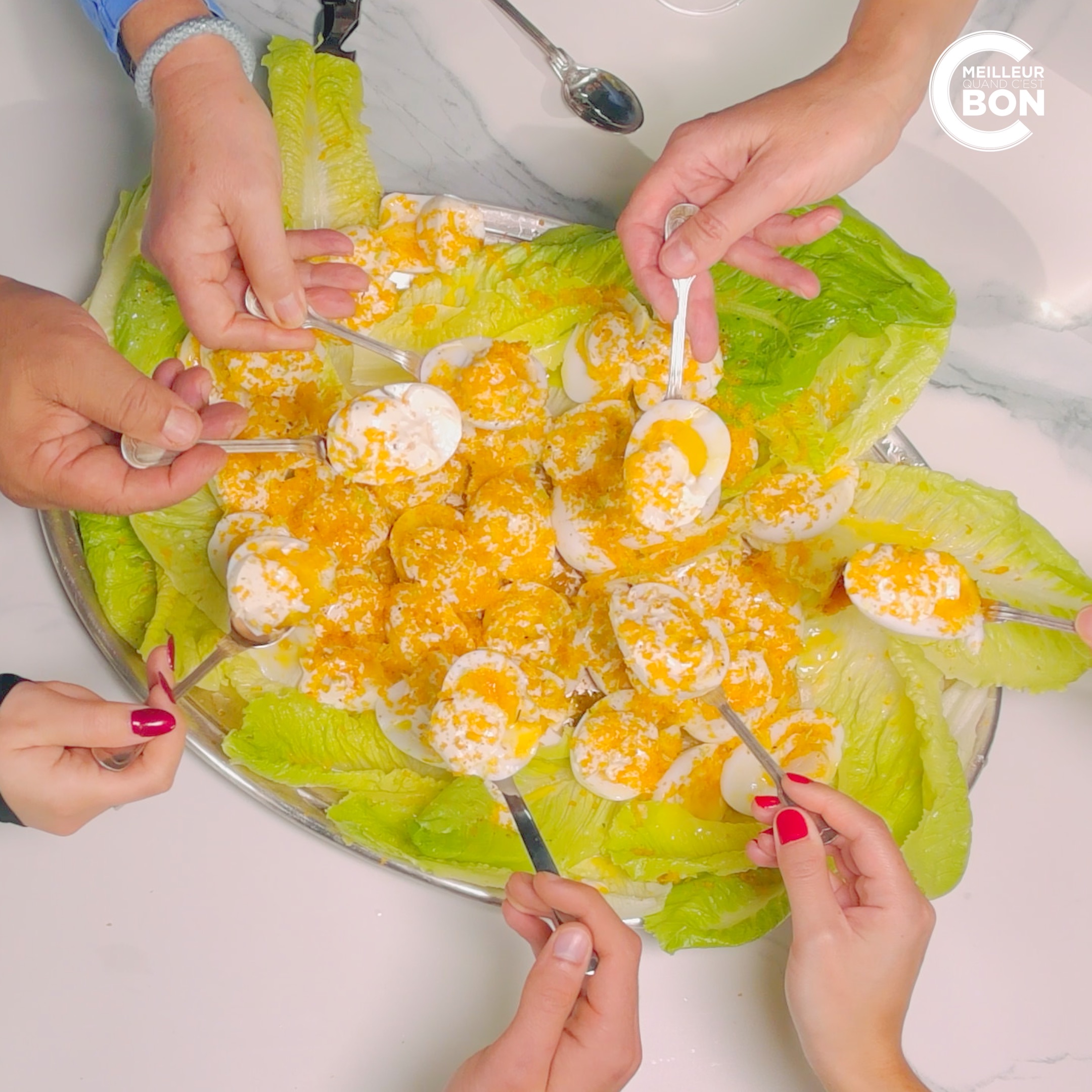 Lire la suite à propos de l’article Oeufs mayonnaise à la poutargue